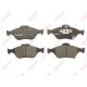 Комплект гальмівних колодок, дискове гальмо ABE C12122ABE