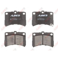 Комплект гальмівних колодок, дискове гальмо ABE C16014ABE