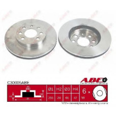 Гальмівний диск ABE C30013ABE