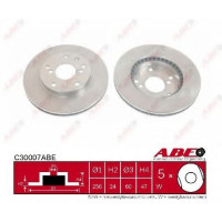 Гальмівний диск ABE C30014ABE