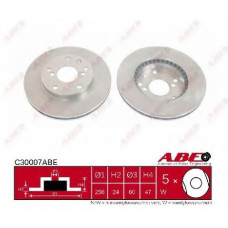 Гальмівний диск ABE C30014ABE