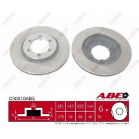Гальмівний диск ABE C30018ABE