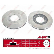 Гальмівний диск ABE C30315ABE