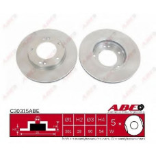Гальмівний диск ABE C30326ABE