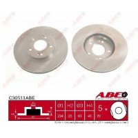 Гальмівний диск ABE C30520ABE