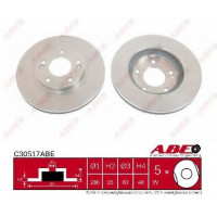 Гальмівний диск ABE C30529ABE