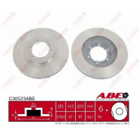 Гальмівний диск ABE C30534ABE