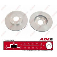 Гальмівний диск ABE C31102ABE