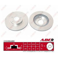 Гальмівний диск ABE C31109ABE