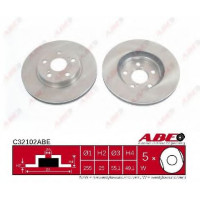 Гальмівний диск ABE C32113ABE