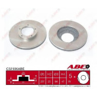 Гальмівний диск ABE C32120ABE