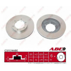 Гальмівний диск ABE C32134ABE