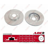 Гальмівний диск ABE C32135ABE