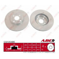 Гальмівний диск ABE C32150ABE