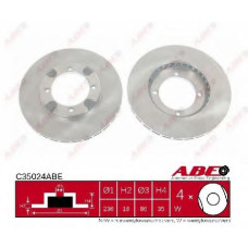 Гальмівний диск ABE C35040ABE