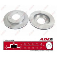Гальмівний диск ABE C35067ABE