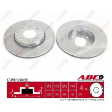 Гальмівний диск ABE C36004ABE