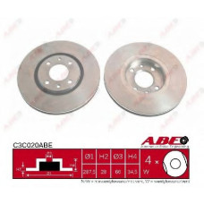 Гальмівний диск ABE C3D024ABE