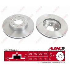 Гальмівний диск ABE C3E006ABE
