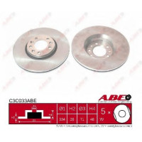 Гальмівний диск ABE C3E007ABE
