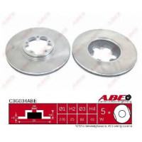 Гальмівний диск ABE C3I001ABE