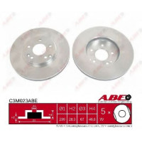 Гальмівний диск ABE C3M053ABE