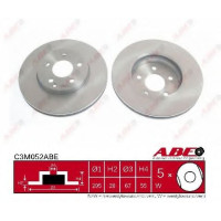 Гальмівний диск ABE C3M072ABE