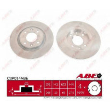 Гальмівний диск ABE C3R002ABE