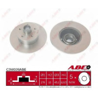 Гальмівний диск ABE C3W045ABE