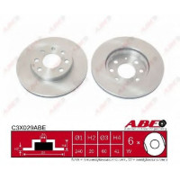Гальмівний диск ABE C3X039ABE