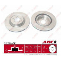 Гальмівний диск ABE C40001ABE