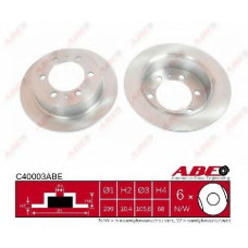 Гальмівний диск ABE C40308ABE