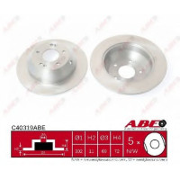 Гальмівний диск ABE C40513ABE