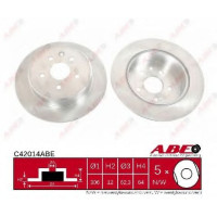 Гальмівний диск ABE C42025ABE
