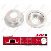 Гальмівний диск ABE C42052ABE