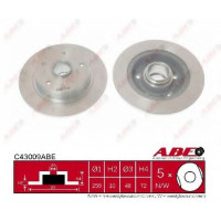 Гальмівний диск ABE C43030ABE