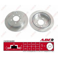 Гальмівний диск ABE C44003ABE