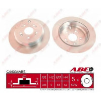 Гальмівний диск ABE C45013ABE