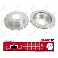 Гальмівний диск ABE C45023ABE