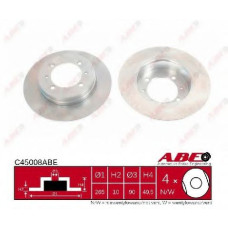 Гальмівний диск ABE C45026ABE
