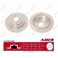 Гальмівний диск ABE C4A003ABE