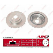 Гальмівний диск ABE C4A007ABE
