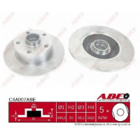 Гальмівний диск ABE C4A027ABE
