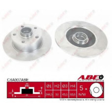 Гальмівний диск ABE C4A027ABE