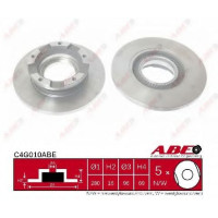 Гальмівний диск ABE C4M001ABE