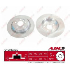 Гальмівний диск ABE C4M006ABE