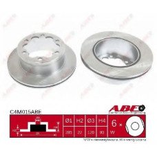 Гальмівний диск ABE C4M034ABE