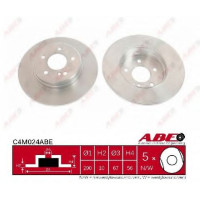 Гальмівний диск ABE C4M036ABE