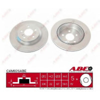 Гальмівний диск ABE C4M039ABE