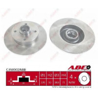 Гальмівний диск ABE C4W014ABE